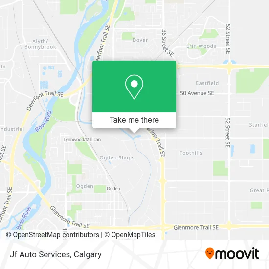 Jf Auto Services map