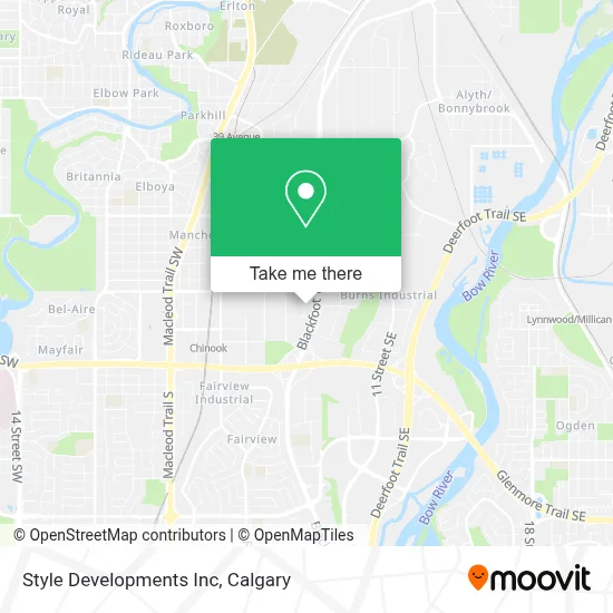 Style Developments Inc map