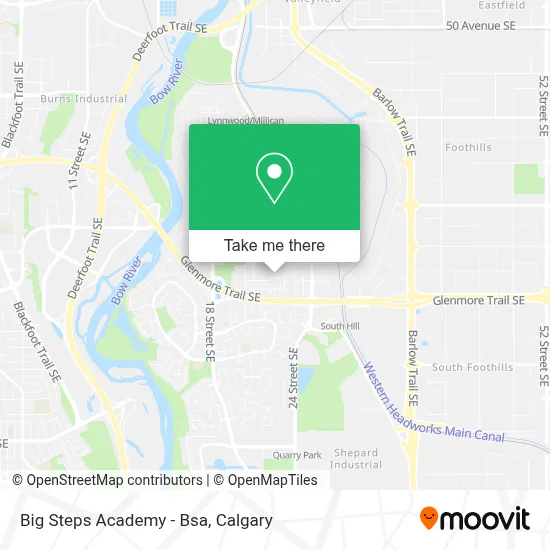 Big Steps Academy - Bsa map
