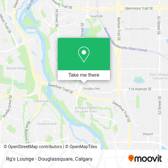 Rg's Lounge - Douglassquare map