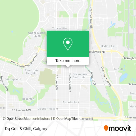 Dq Grill & Chill map