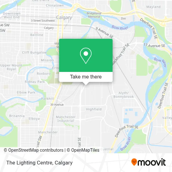 The Lighting Centre map