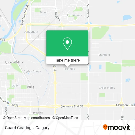 Guard Coatings map