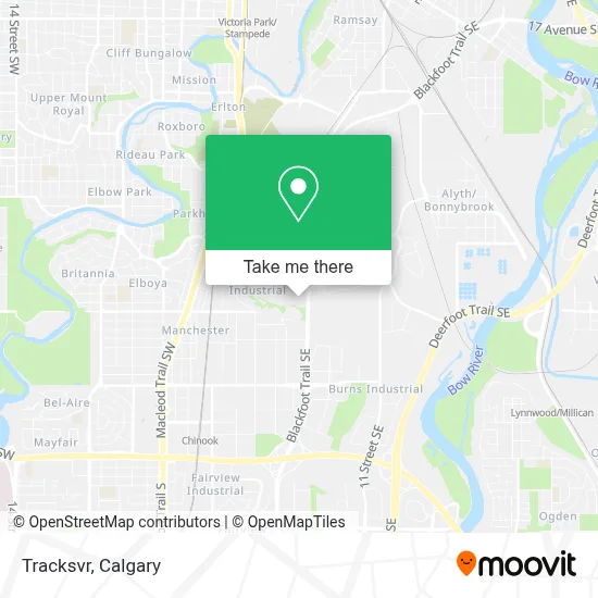 Tracksvr map