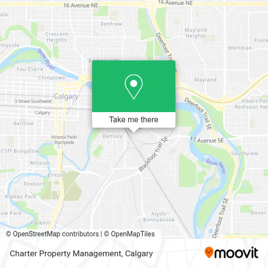 Charter Property Management map