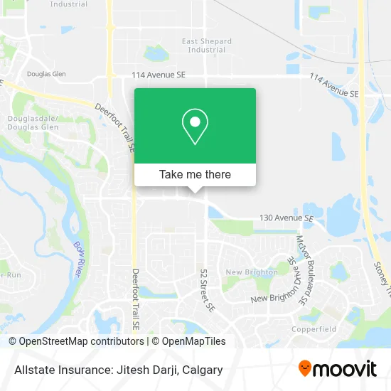 Allstate Insurance: Jitesh Darji map