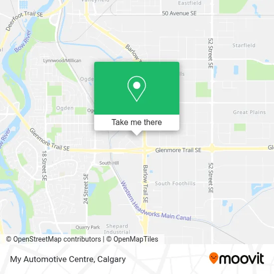 My Automotive Centre map