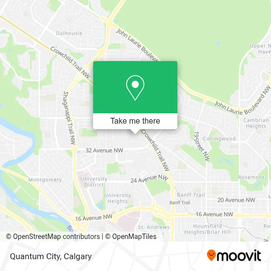 Quantum City map