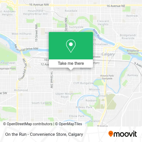 On the Run - Convenience Store map