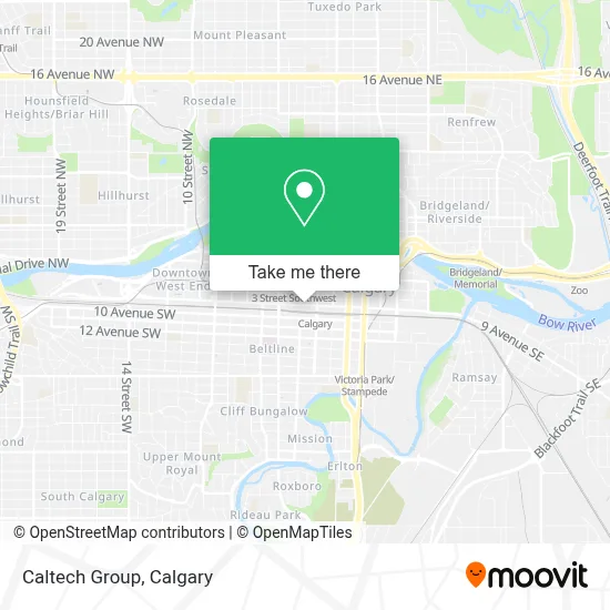 Caltech Group map