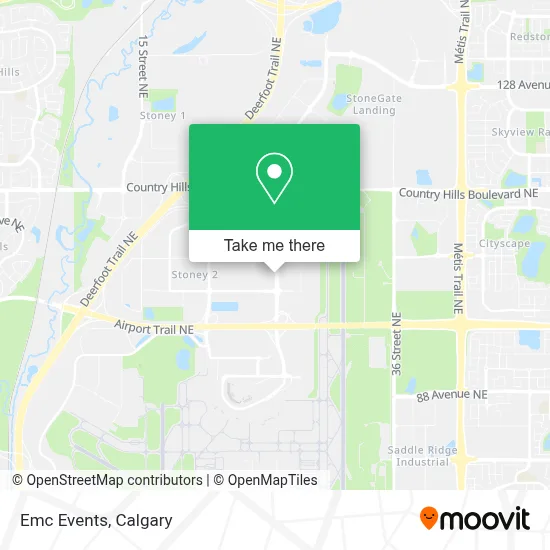 Emc Events map