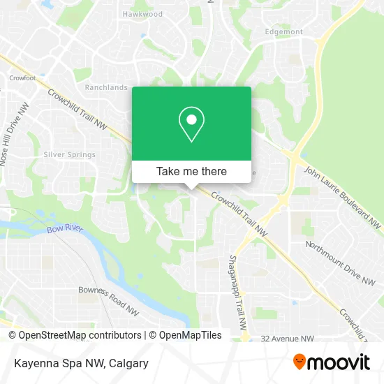 Kayenna Spa NW map