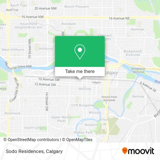 Sodo Residences map