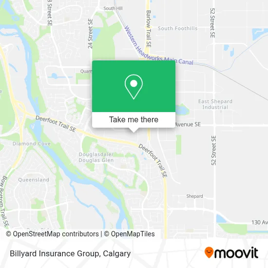 Billyard Insurance Group map
