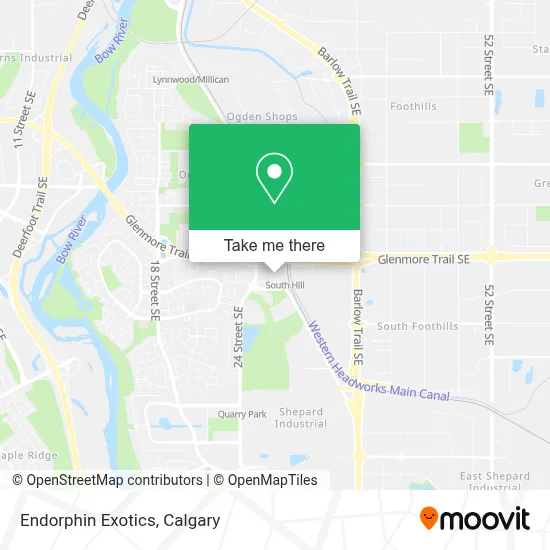 Endorphin Exotics map