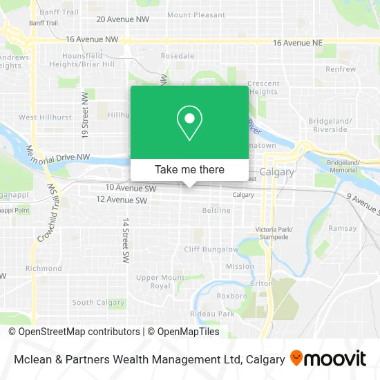 Mclean & Partners Wealth Management Ltd map