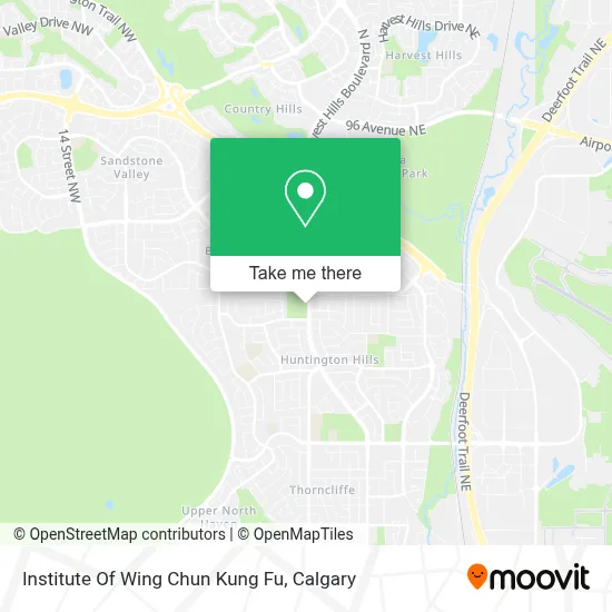 Institute Of Wing Chun Kung Fu map