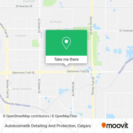 Autokosmetik Detailing And Protection map