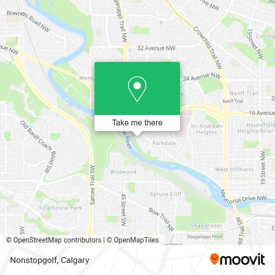 Nonstopgolf map