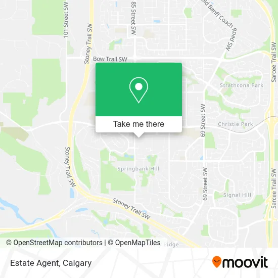 Estate Agent map