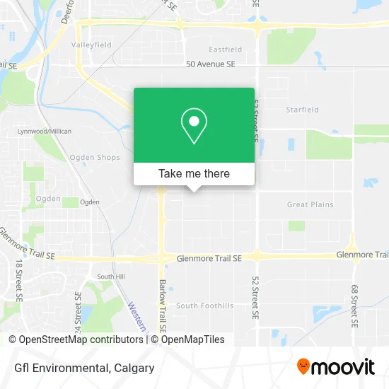 Gfl Environmental map