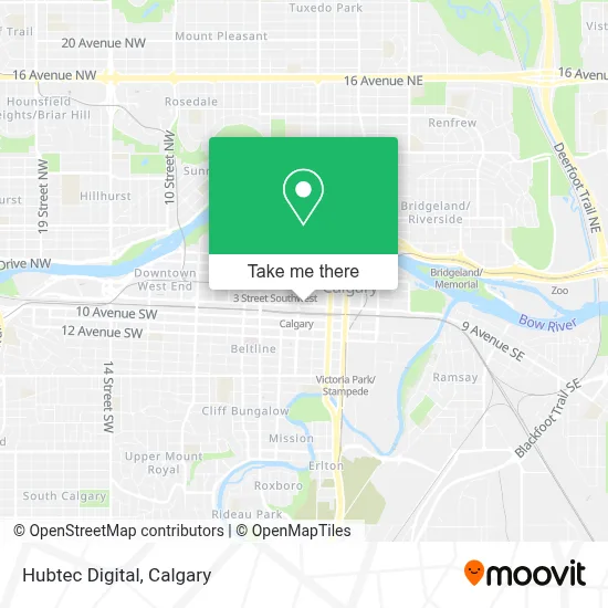 Hubtec Digital map