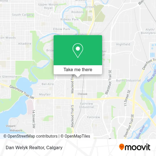 Dan Welyk Realtor map