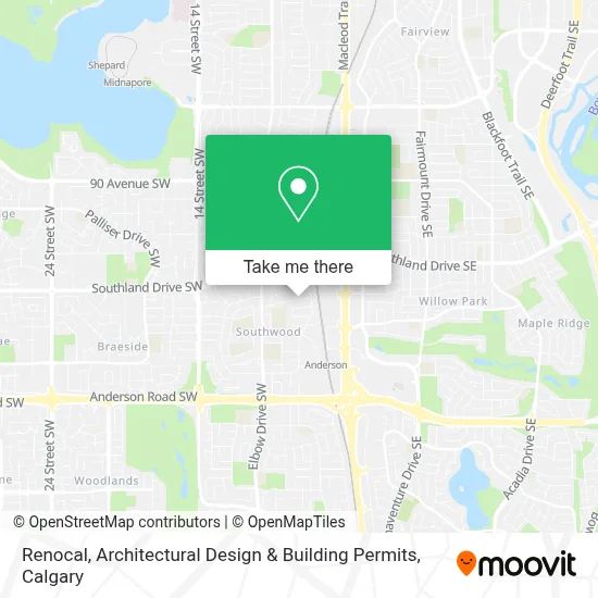 Renocal, Architectural Design & Building Permits map