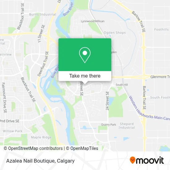 Azalea Nail Boutique map