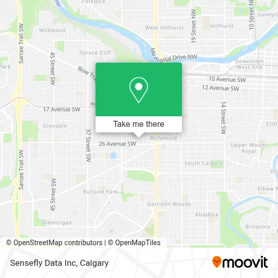Sensefly Data Inc map