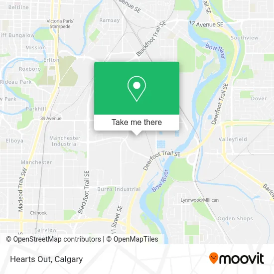 Hearts Out map