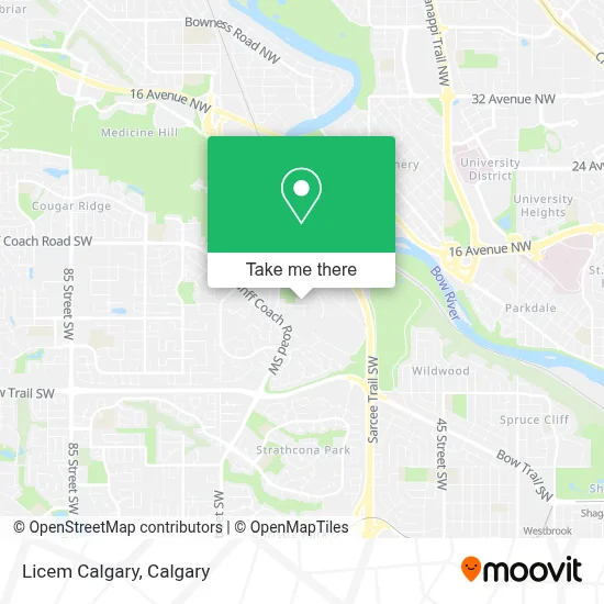 Licem Calgary map
