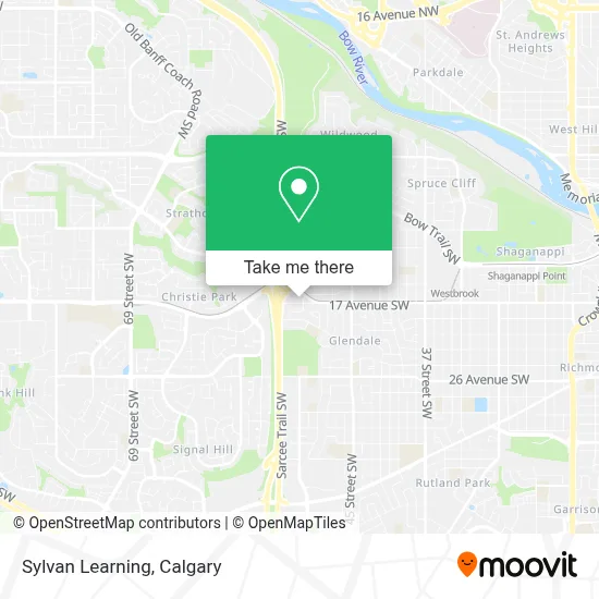Sylvan Learning map