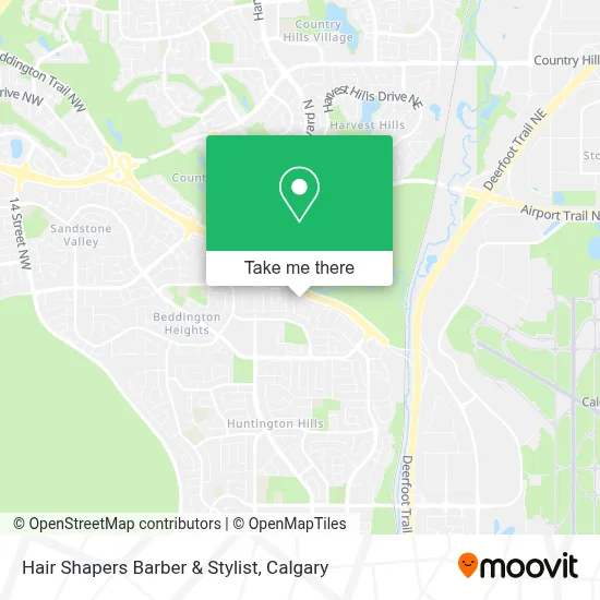 Hair Shapers Barber & Stylist map