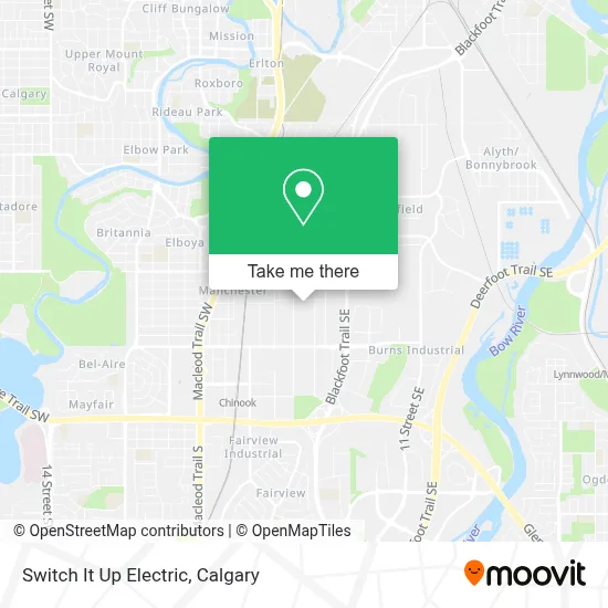 Switch It Up Electric map