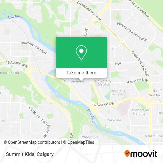 Summit Kids map