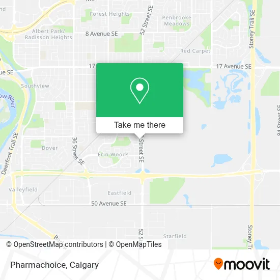 Pharmachoice map