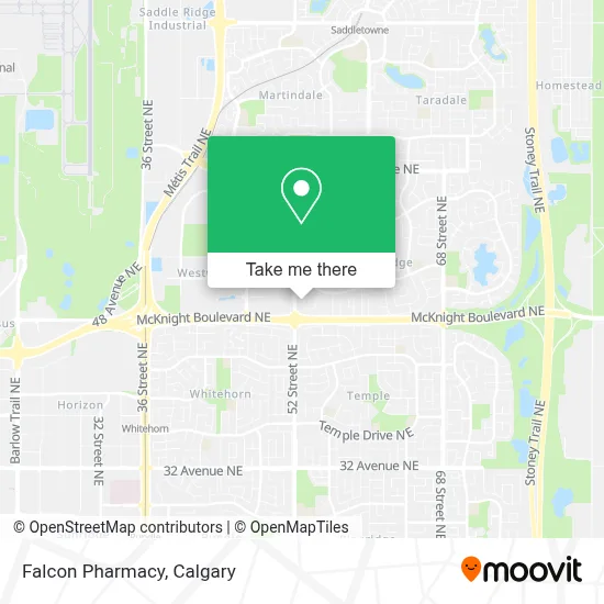 Falcon Pharmacy map