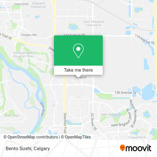 Bento Sushi map