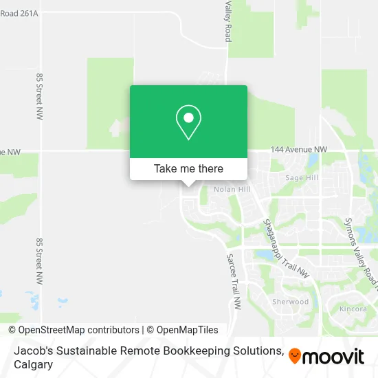Jacob's Sustainable Remote Bookkeeping Solutions map