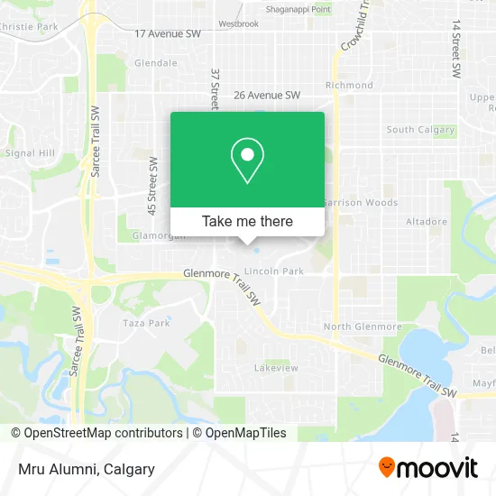 Mru Alumni map
