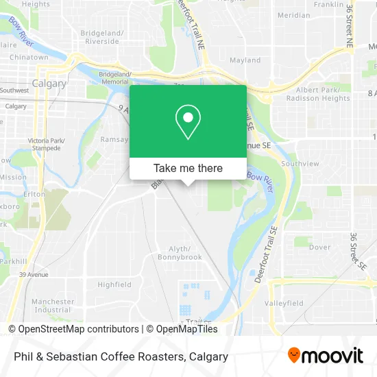 Phil & Sebastian Coffee Roasters map