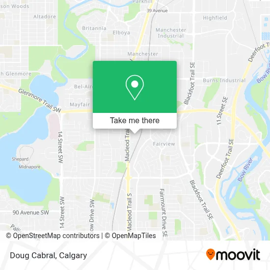 Doug Cabral map