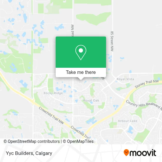 Yyc Builders map