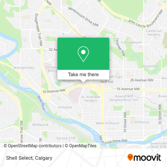 Shell Select map