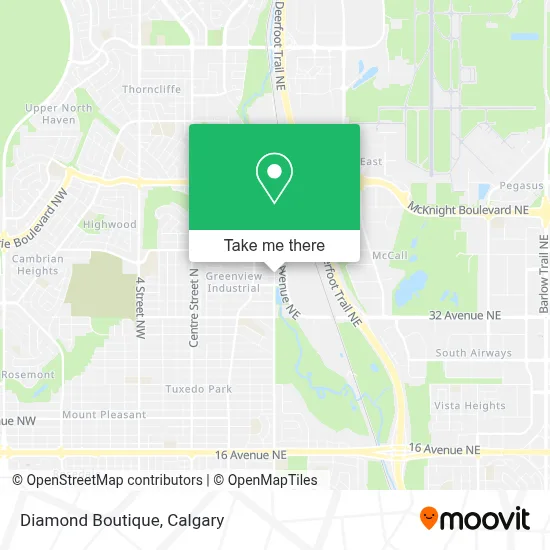 Diamond Boutique map