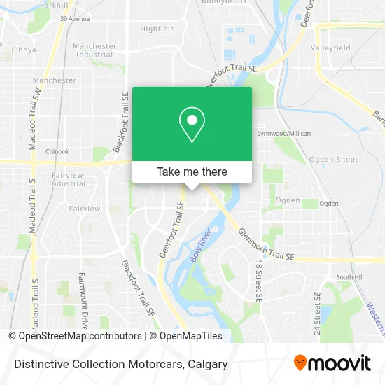 Distinctive Collection Motorcars map