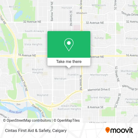 Cintas First Aid & Safety map