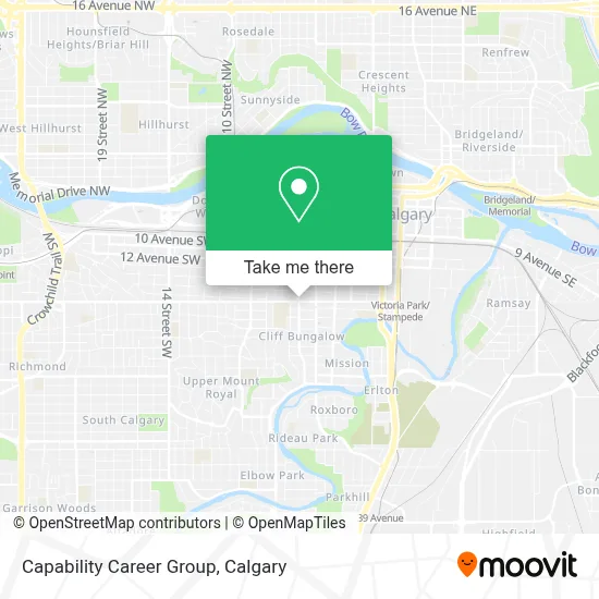 Capability Career Group map