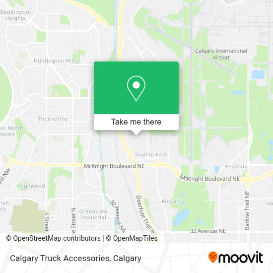 Calgary Truck Accessories map